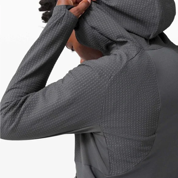 Lululemon Cold Terrain 3/4 Zip Graphite Grey (First Release) Size XL - Picture 2 of 9